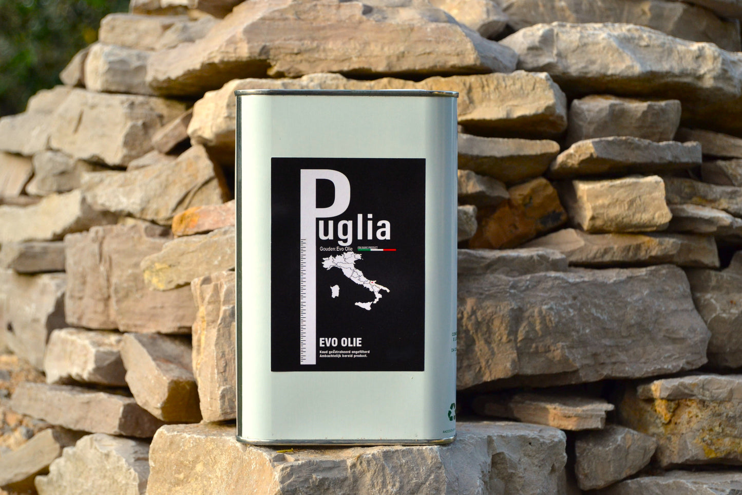 Extra Vierge Olijfolie 100% Italiaans Classico – Blik van 1 L